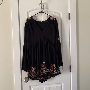 Free People embroidered tunic